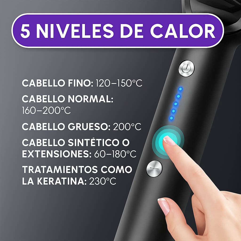 Cepillo Alisador Instantáneo