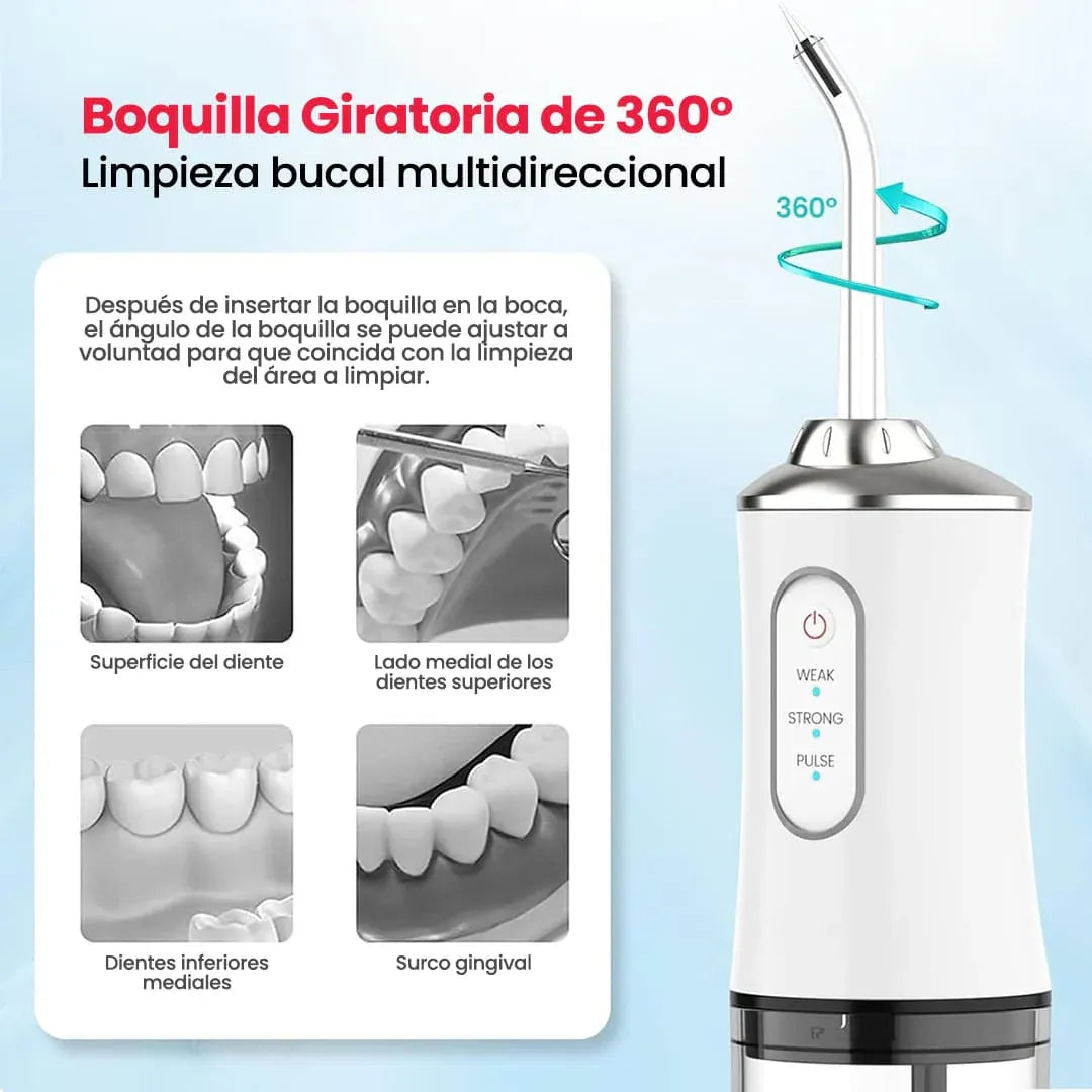 Irrigador Oral Lux – Dientes Más Limpios