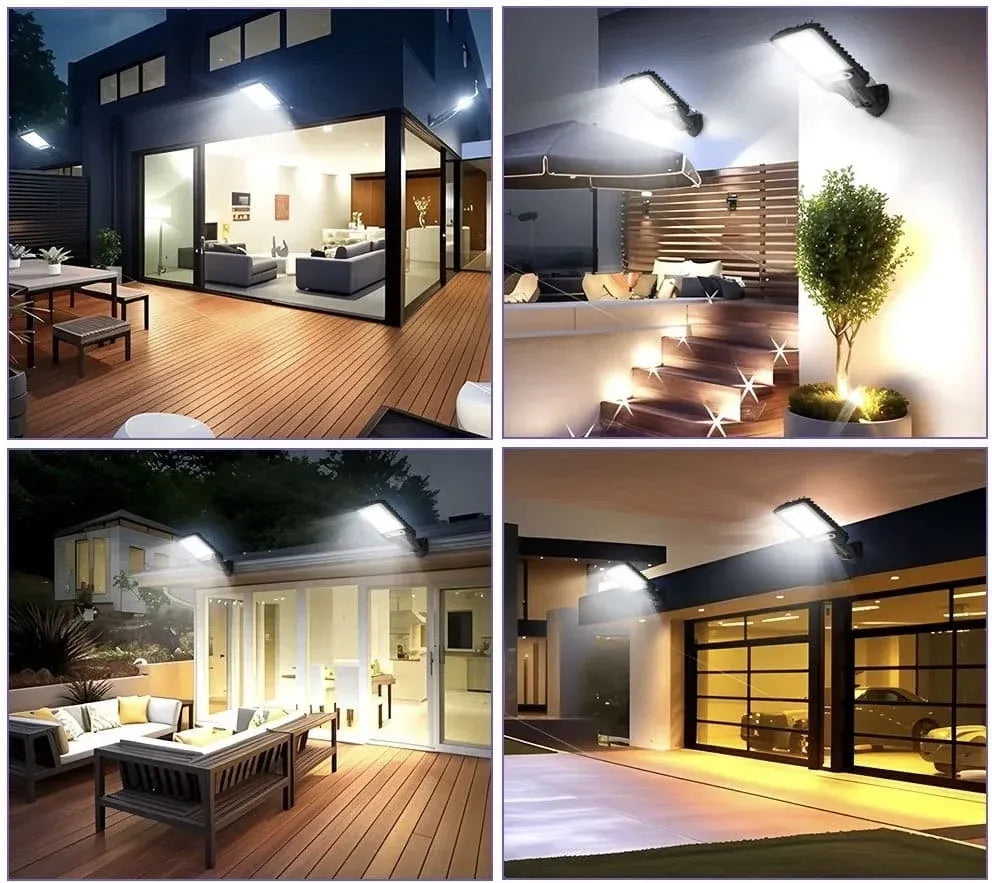 Lámpara Solar Pro – Seguridad y Luz hasta 13 Horas