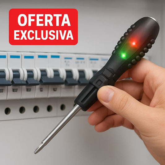 Desarmador con Medidor de Corriente