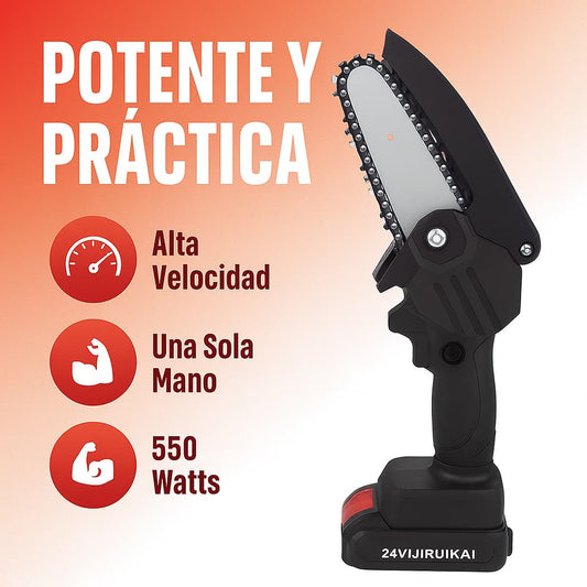 Motosierra Portátil Premium | Corte Rápido con Calidad Profesional