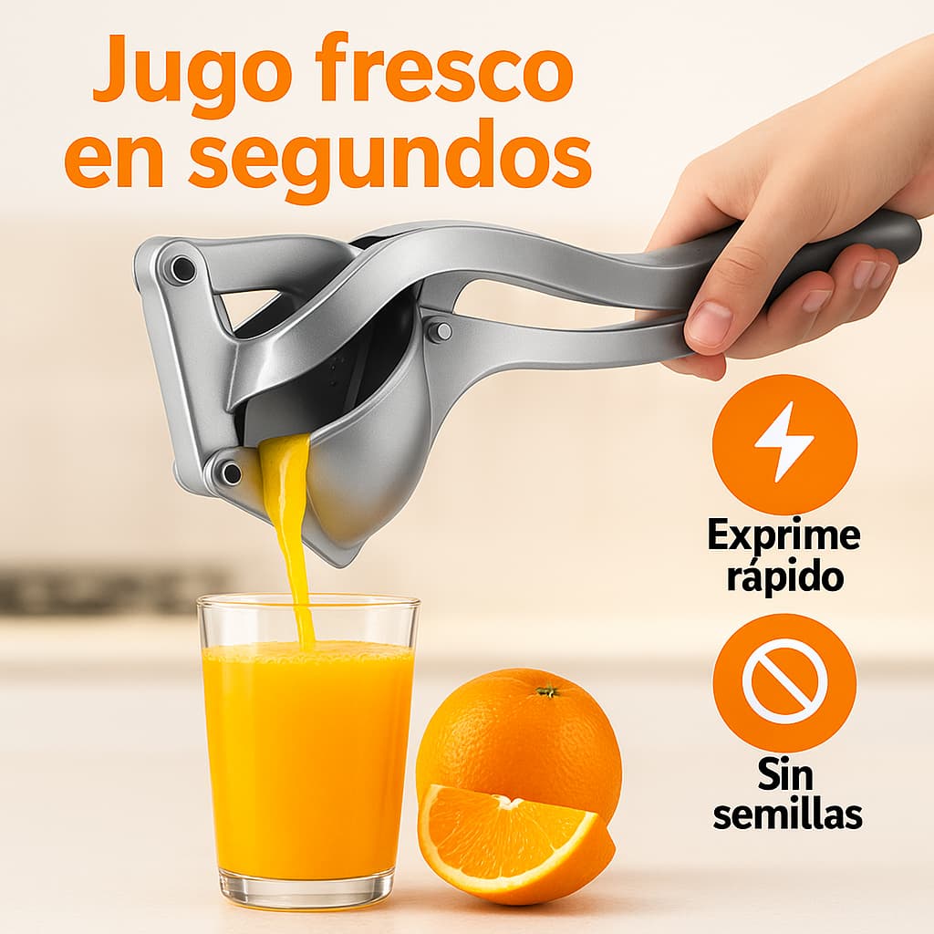 Exprimidor de Frutas de Acero Inoxidable – Calidad Profesional