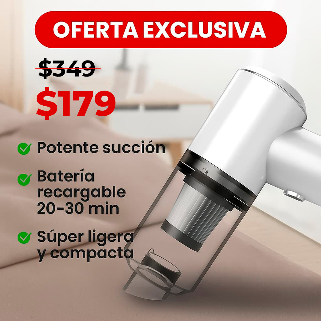 Aspiradora Portatil Para Carro Y Casa