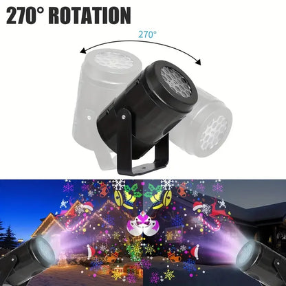 Proyector Navideño Láser de Figuras 2x1