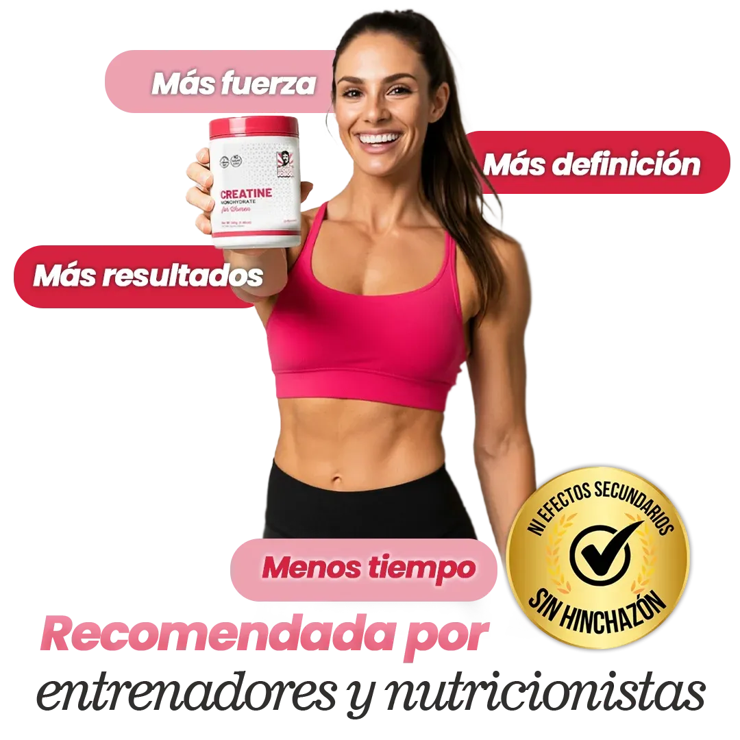 2X1 CREATINA MONOHIDRATADA OLD SCHOOL PARA MUJERES