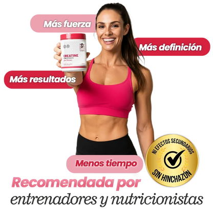 2X1 CREATINA MONOHIDRATADA OLD SCHOOL PARA MUJERES
